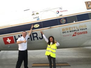 Breitling DC3 wolrd tour Aircraft